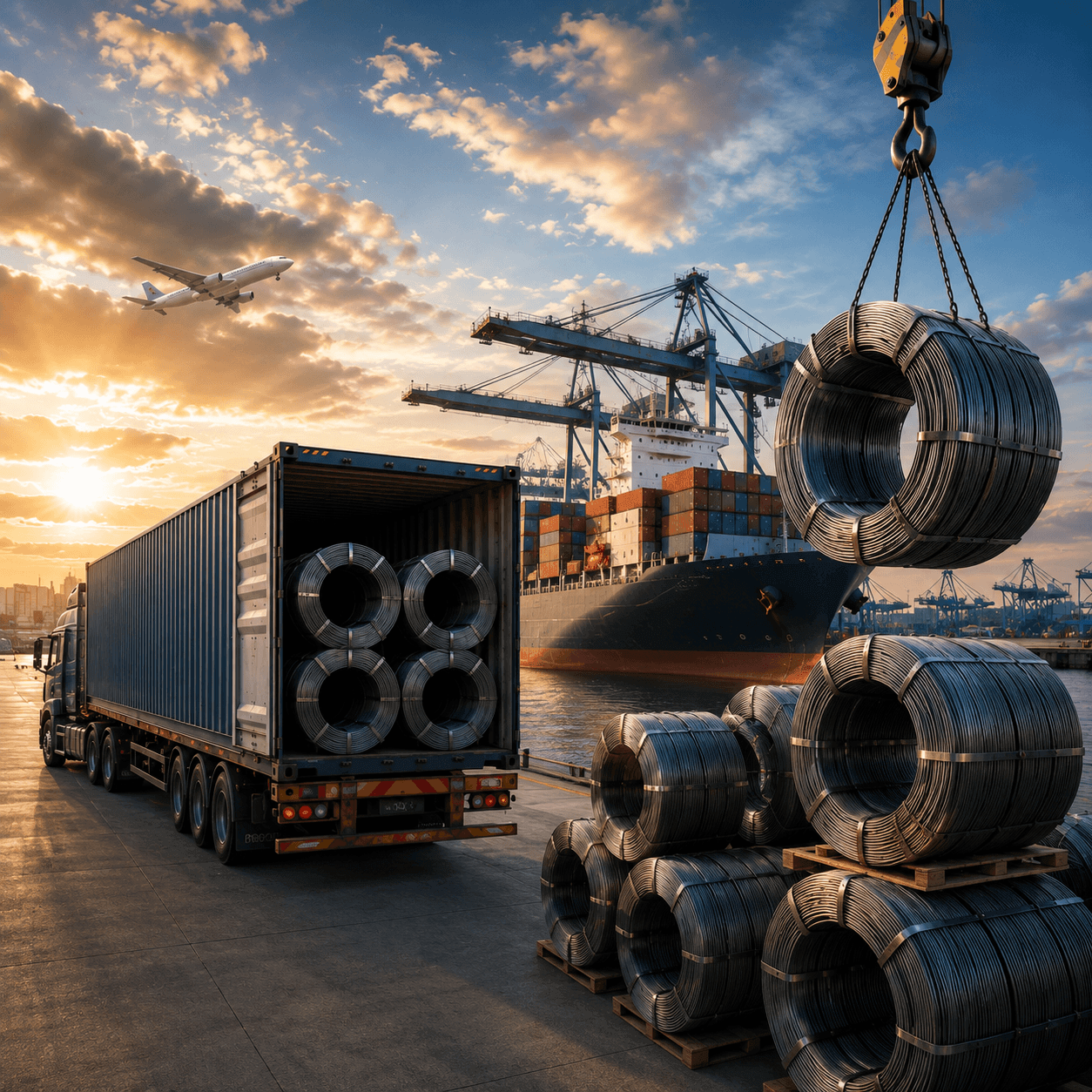 Réseau d'exportation mondial BW Europe Baling Wire